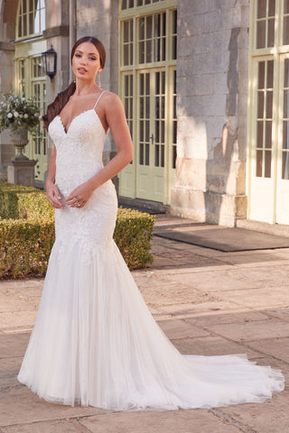 In Stock Off Rack 44340 size 12 ivory