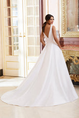 In Stock Off Rack Sincerity Bridal 44080 size 10 ivory