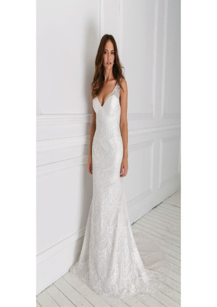 In Stock Off Rack 55001 size 12 ivory