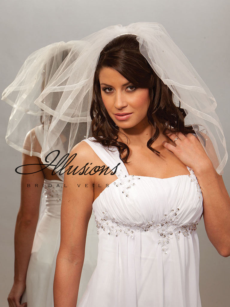 Illusion Bridal Shoulder Length S5-202-SR-RS